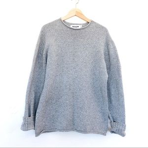 Guideboat Co. Sweater Grey Wool Cashmere M
